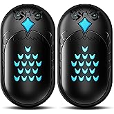 Hand Warmers Rechargeable, 2 Pack 6000mAh Electric Portable Heater, 20 Hrs Long Heating Hot Pockets Hand Warmer, Hunting Gear, Gifts for Women, Men, Raynauds, Camping, Golf, Outdoors