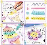 Canal Toys Art Lab Fluffy Painting Studio 3D Art Set with 10 Posters view 5
