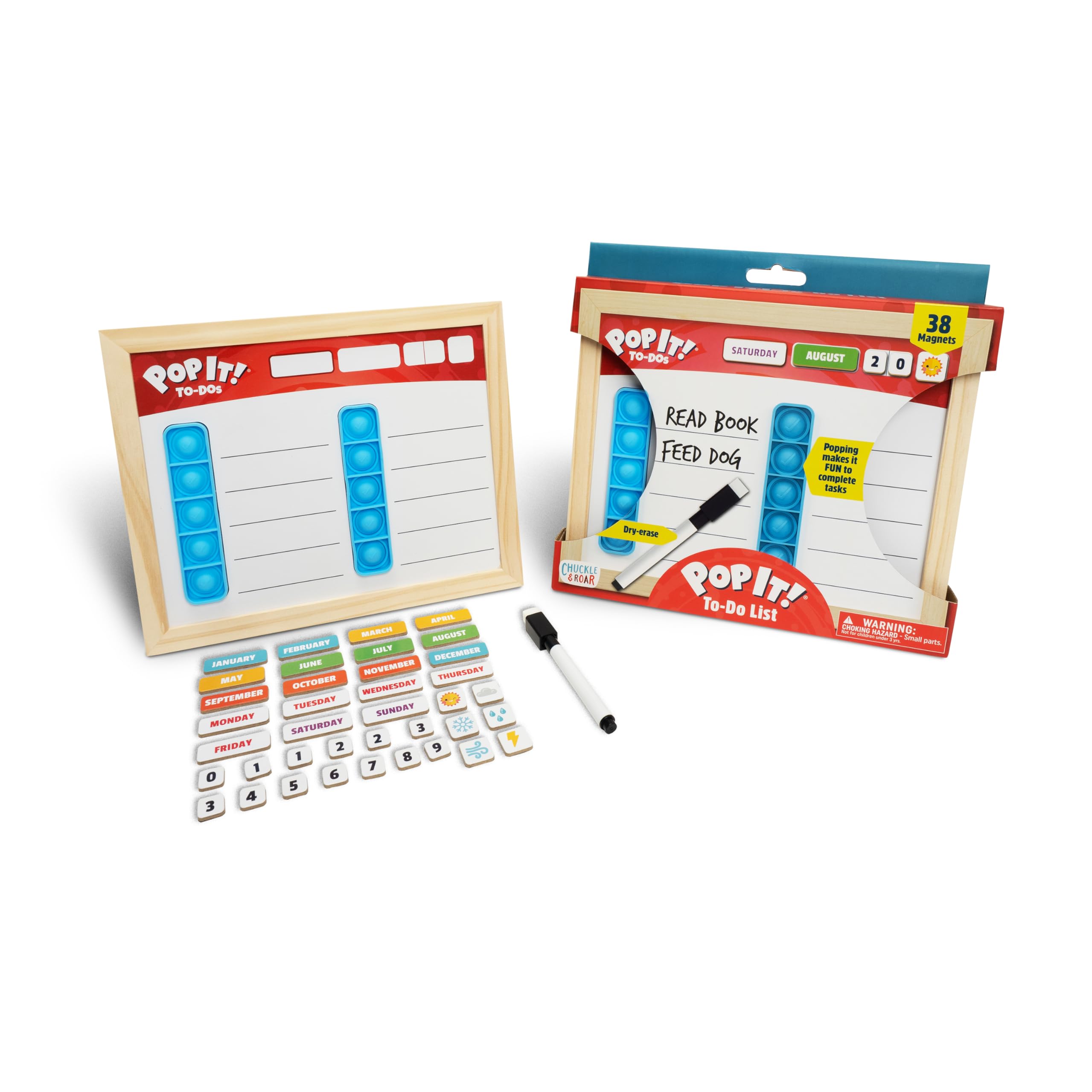 Photo 1 of Chuckle & Roar Fidget to-do-List Imaginary Play White Board