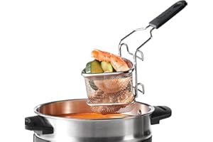 Starfrit 092508-006-0000 Fondue Basket, 3.7 Inch x 4.7 Inch x 4.7 Inch , Silver