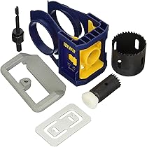Door Hinge Jig Kit For Router - No Hammer Or Chisel Needed, Works With 3-5 Inch Hinges