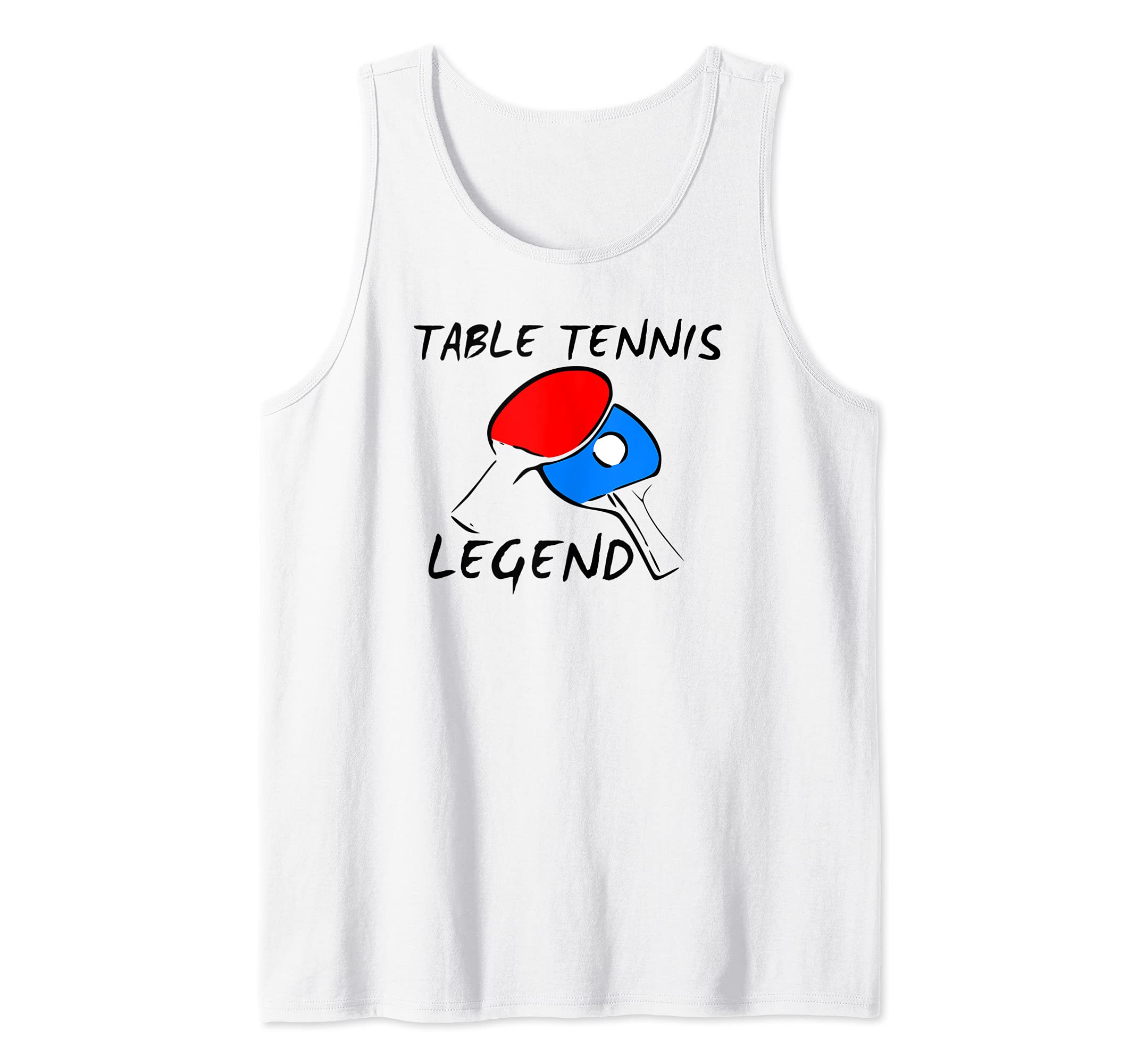 Table Tennis T Shirt Table Tennis Legend Ping Pong Players Tank Top
