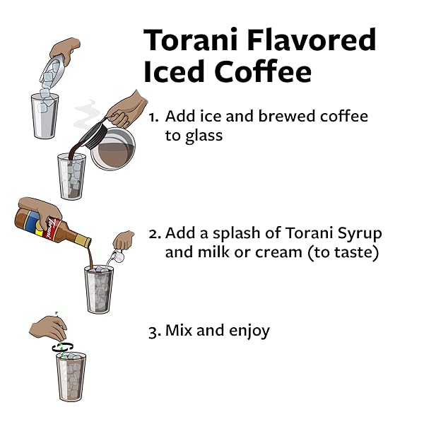 TORANI SUGAR FREE FLAVORED DRINK SYRUP, S’MORES, 12.7 FL OZ