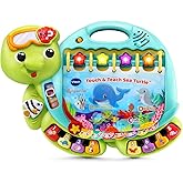 VTech Touch and Teach Sea Turtle Interactive Learning Book, Green