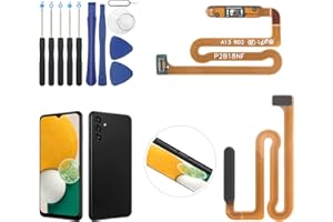 YWLRONG Fingerprint Sensor Flex Cable Replacement for Samsung Galaxy A13 5G SM-A136U Power On Off Button Flex Cable with Tools