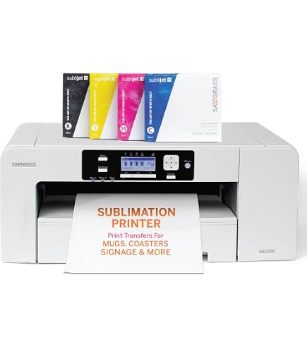 Amazon.com : Sawgrass SG1000 VersiFlex Printer Bundle, Innovative