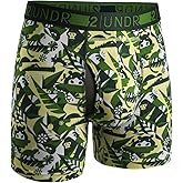 2UNDR Mens Day Shift 6" Boxer Brief Underwear