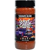 West Coast BBQ Co. Tailgate Blend Sweet & Spicy BBQ Rub, 12 oz