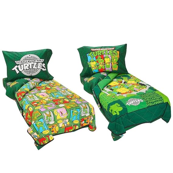 Teenage Mutant Ninja Turtles 4 Piece Toddler Bedding Set Baby Toddler Bedding Guardebem Com