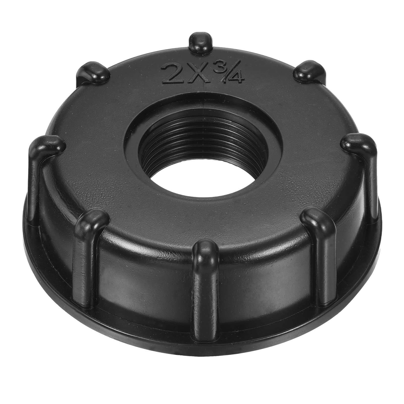 PATIKIL IBC Tote Adapter 60mm Coarse Thread 3/4" Outlet, 275-330 Gallon Drain Plug Connector for Water Tank Garden Hose