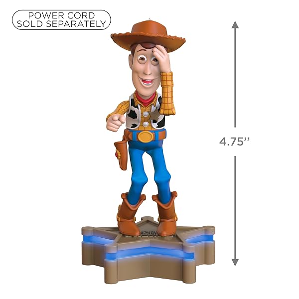 HALLMARK KEEPSAKE CHRISTMAS ORNAMENT 2025, DISNEY/PIXAR TOY STORY COLLECTION SHERIFF WOODY WITH LIGHT AND SOUND, GIFTS FOR DISNEY FANS