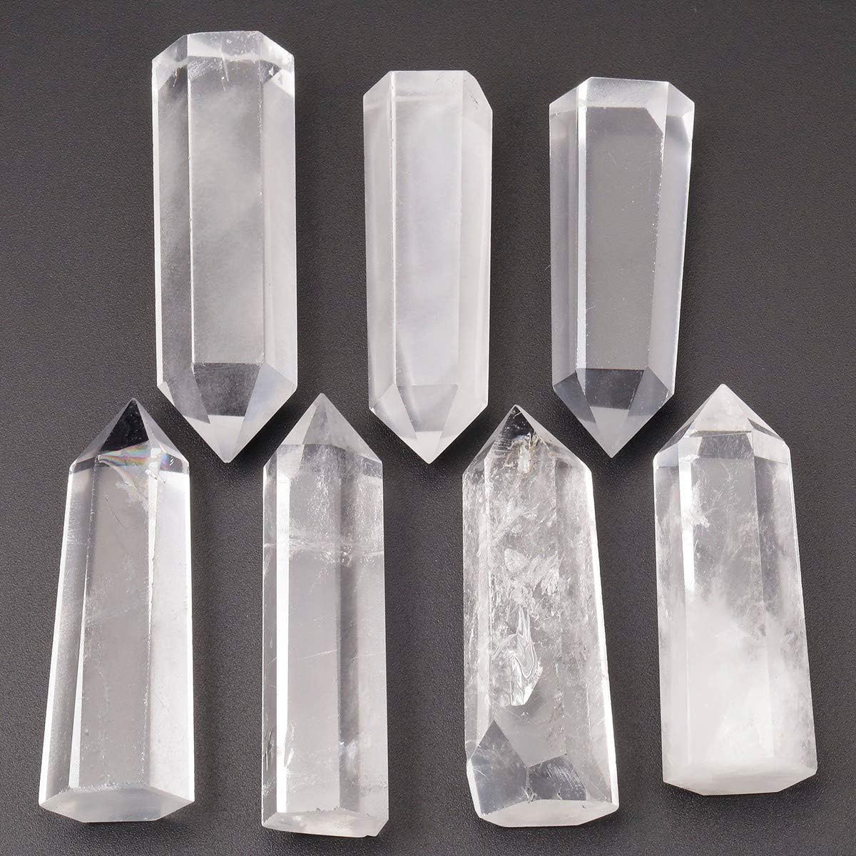 mookaitedecor Natural Healing Crystal Wands Set of 4 - Image 5