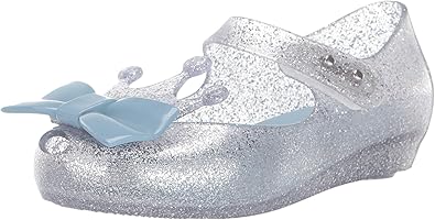 mini melissa glitter sandals