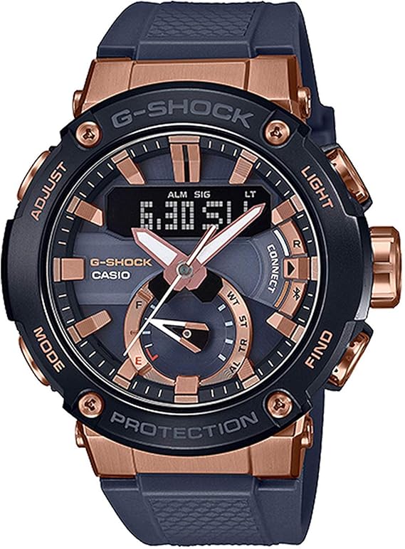 CLUSE HEREN HORLOGE | Aravis chrono leather rose gold white/dark brown -  BAGHEERA