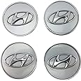 Set of 4 OEM Center Caps for 2010-2014 Hyundai Azera Elantra Santa Fe Tuscon Veracruz 52960-2S250