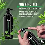 BY MIA Professional Shaving Gel 750ml Clear Gel with Aloe Menthol Tea Tree view 2