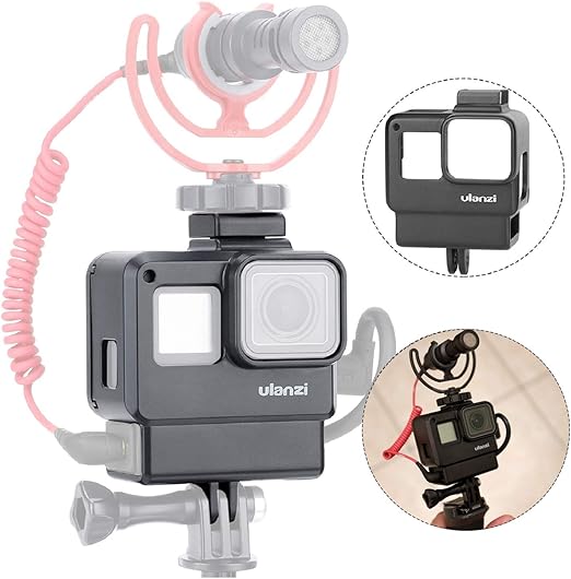 ULANZI V2 Housing Case Vlogging Frame with Microphone Cold