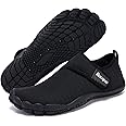 Racqua Men's Women's Slip-On Water Shoes Quick Dry Barefoot Lightweight Aqua Shoes Beach Swim Pool Hiking Sport Shoes