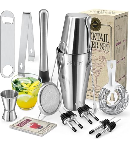 Amazon.com: Alessi The Tending Box GIA26SET - Cocktail Set with
