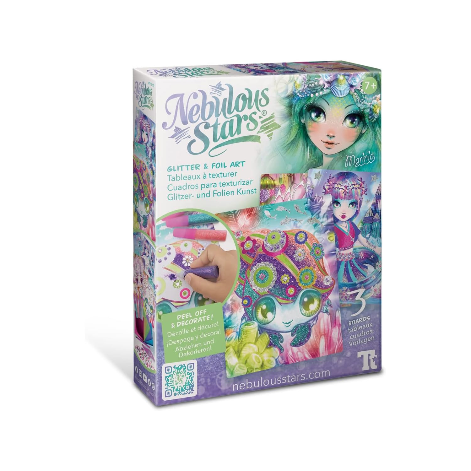 Nebulous Stars TT11011 Glitter and Foil Art