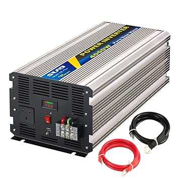 SUG 4000 W (pico 8000 W) inversor de potencia pura onda sinusoidal ...