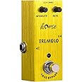 Tremolo Pedal, Horse Electric Guitar Effects Pedals Mini Single Type DC 9V True Bypass (Yellow)