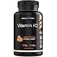 MaxX Labs Vitamin K2 Supplement - Full Spectrum Vitamin K2-MK7, MK4 & Vitamin D - High Strength K2 Works with Vitamin-D3 - Vitamin-K 600mcg - Supports Bone Health - 90 Capsules