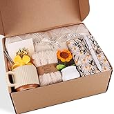 Get Well Soon Gift Baskets for Women Care Package for Women Sunflower Gift Basket Self Care Birthday Gifts Thinking of You Sympathy Gifts for Her Mom Sister Best Friend Wife Girlfriend