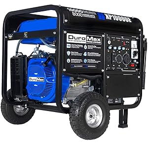 DuroMax XP10000E Gas Powered Portable Generator