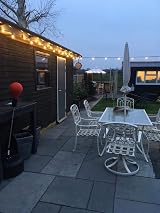TooTaci Outdoor String Light Hanging Kit 30M Black PVC Coated Cable view 6