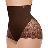 SHAPELLX Shapewear Tummy Control Panties for Women Underwear High Waisted Faja Body Shaper Stomach shapewear