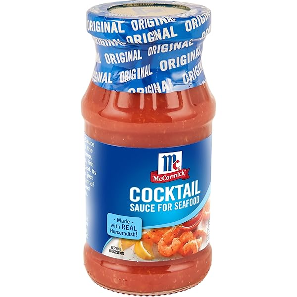 MCCORMICK COCKTAIL SAUCE FOR SEAFOOD, 8 FL OZ