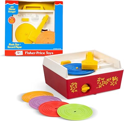 Fisher-Price Classics Music Box Record Player Basic Fun Multicolor 1697