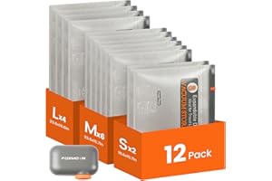 Travel Vacuum Bags for Clothing with Rechargeable Electric Pump, 12 Pack Compression Packing Storage Bags for Luggage and Sui