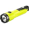 Streamlight 68780 Dualie 3AA 245-Lumen Magnetic Intrinsically Safe Industrial Flashlight with Spot/Flood Without Batteries, Yellow