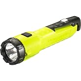 Streamlight 68782 Dualie 3AA 245-Lumen HAZ-LO Flashlight, Yellow | 245 lumens; runs on 3 AA batteries; magnetic mount; spot and flood beams; HAZ-LO intrinsically safe rated