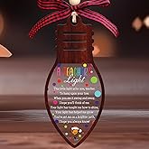 Teacher Christmas Ornament 2025 for Teacher, Daycare Provider - Baby Boy Ornament - Acrylic Wooden Ornament