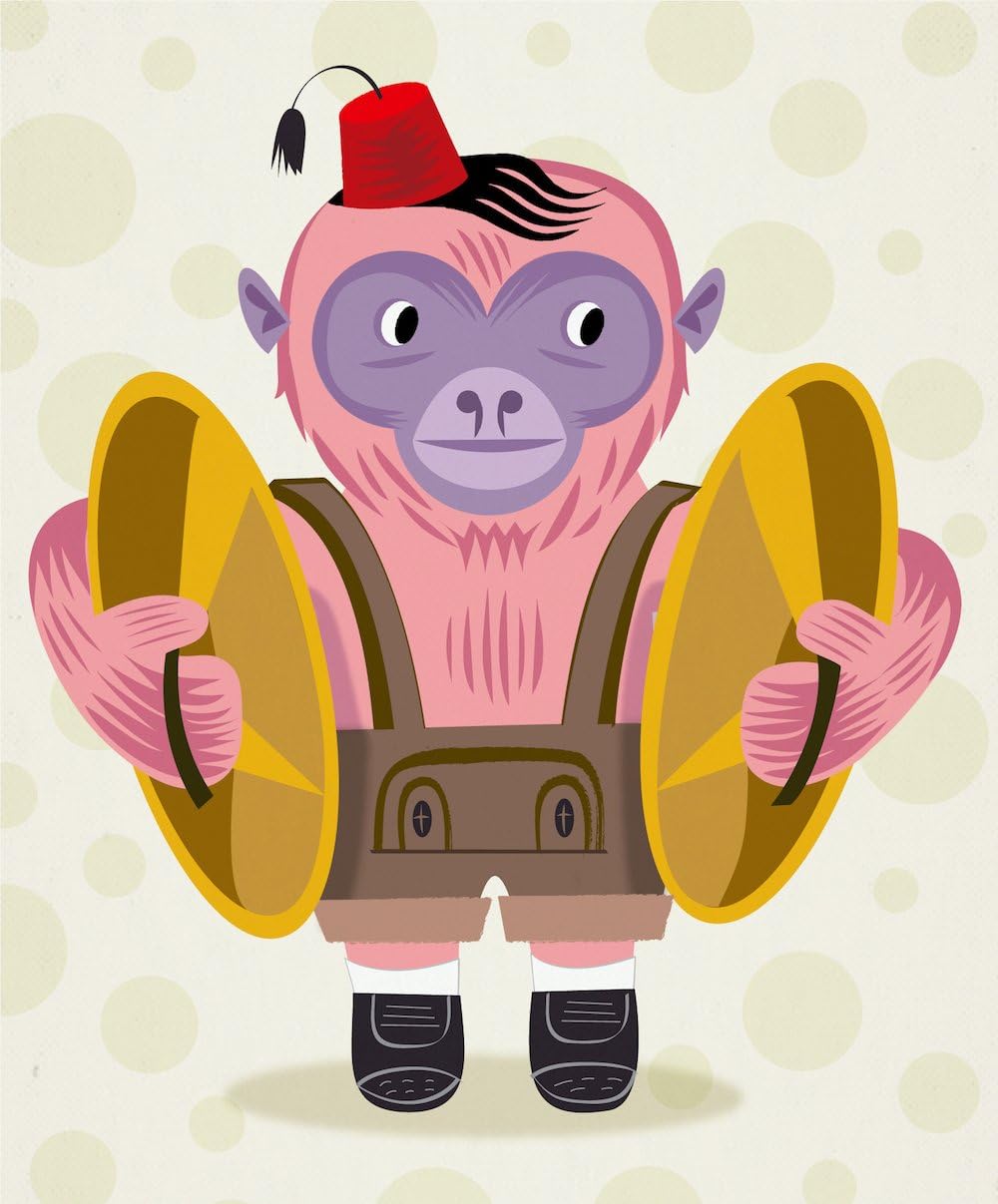 The Monkey Boy - Limited Edition Art Poster Print by Oliver Lake