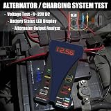 MOTOPOWER MP0514B 12V Digital Battery Tester with LCD Display and LEDs view 2