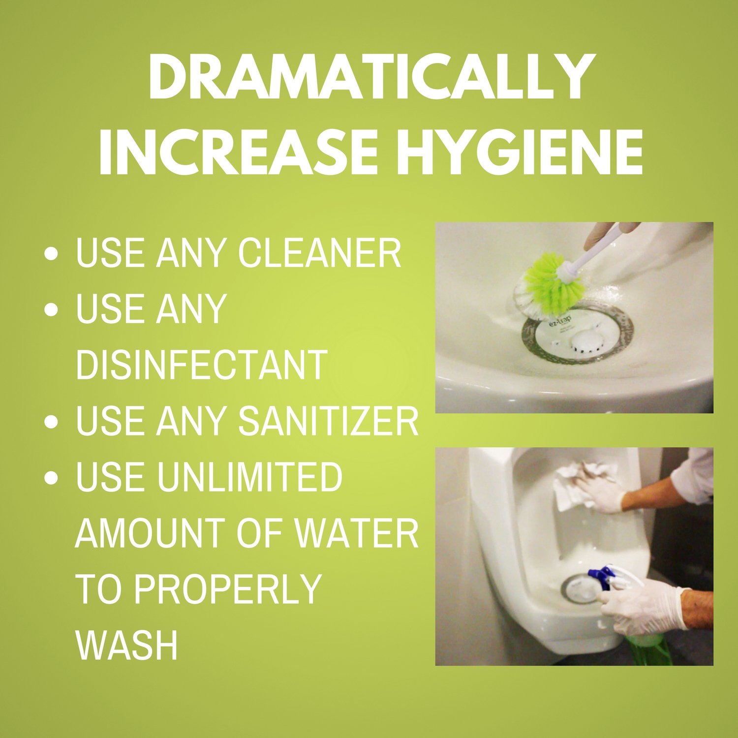 EZ Trap Waterless Urinal Cartridge Replacement Kit For SLOAN, FALCON