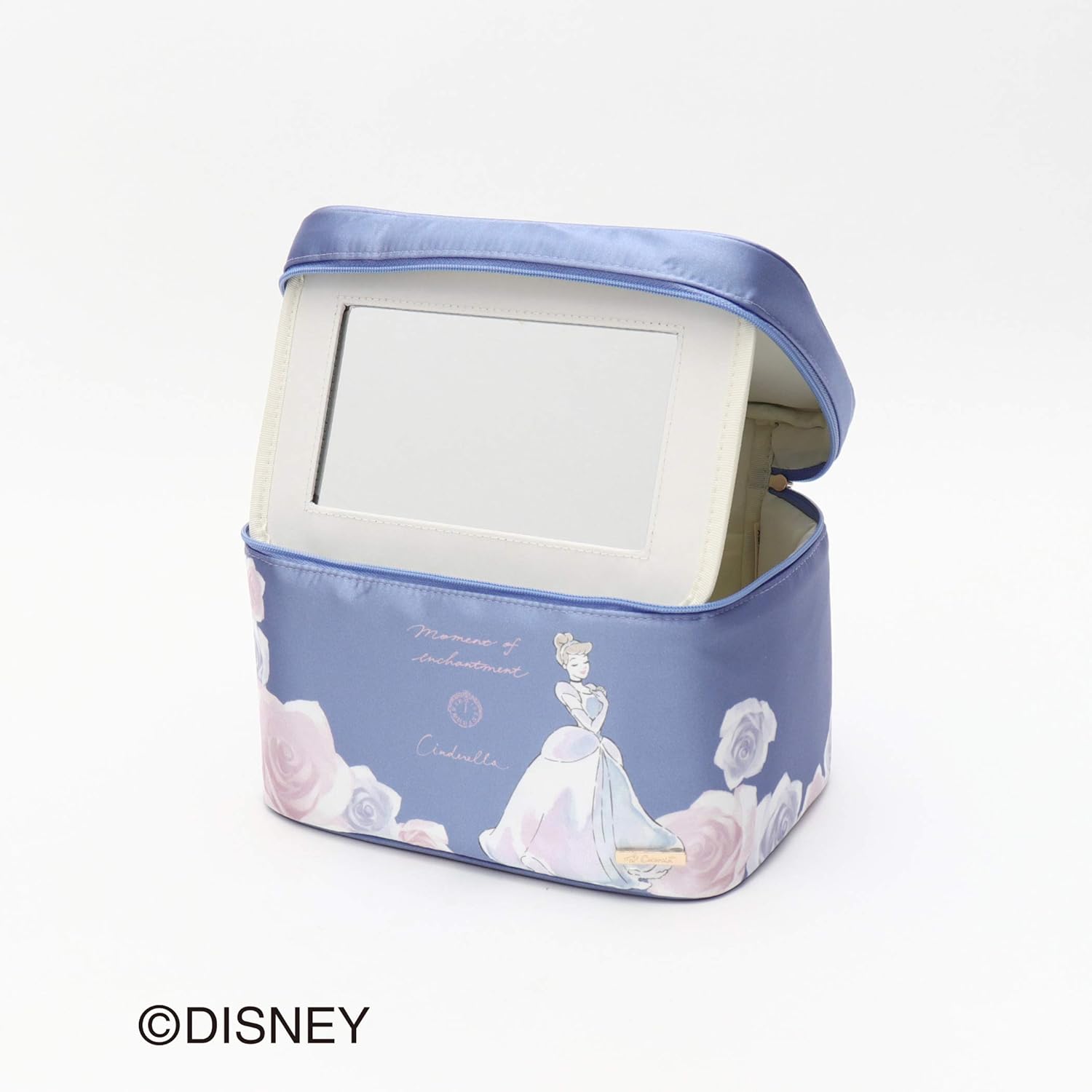 Amazon コクーニスト Cocoonist 収納ケース Qu95 ディズニー シンデレラ バニティポーチ ネイビー 収納ケース 文房具 オフィス用品