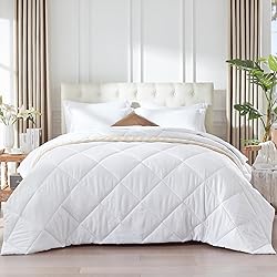 NexHome Down Alternative Solid Comforter Set Queen