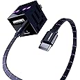 LIQUIPEL Powertek Minecraft Charging Bundle USB-C to C Cable and Wall Charger (Enderman)