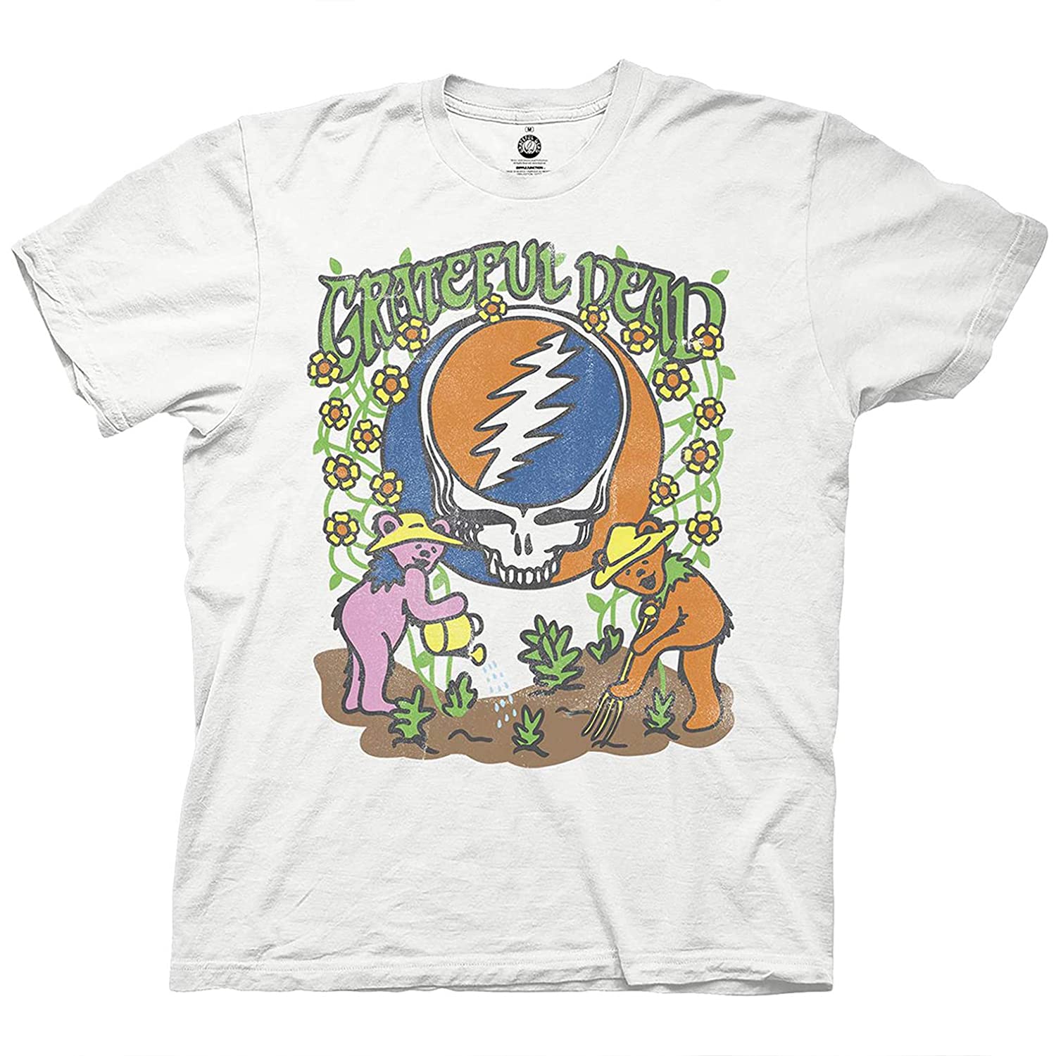 Grateful Dead Steal Your Face Official T-Shirt – Unisex, 100% Cotton, Multiple Sizes, Licensed Merch