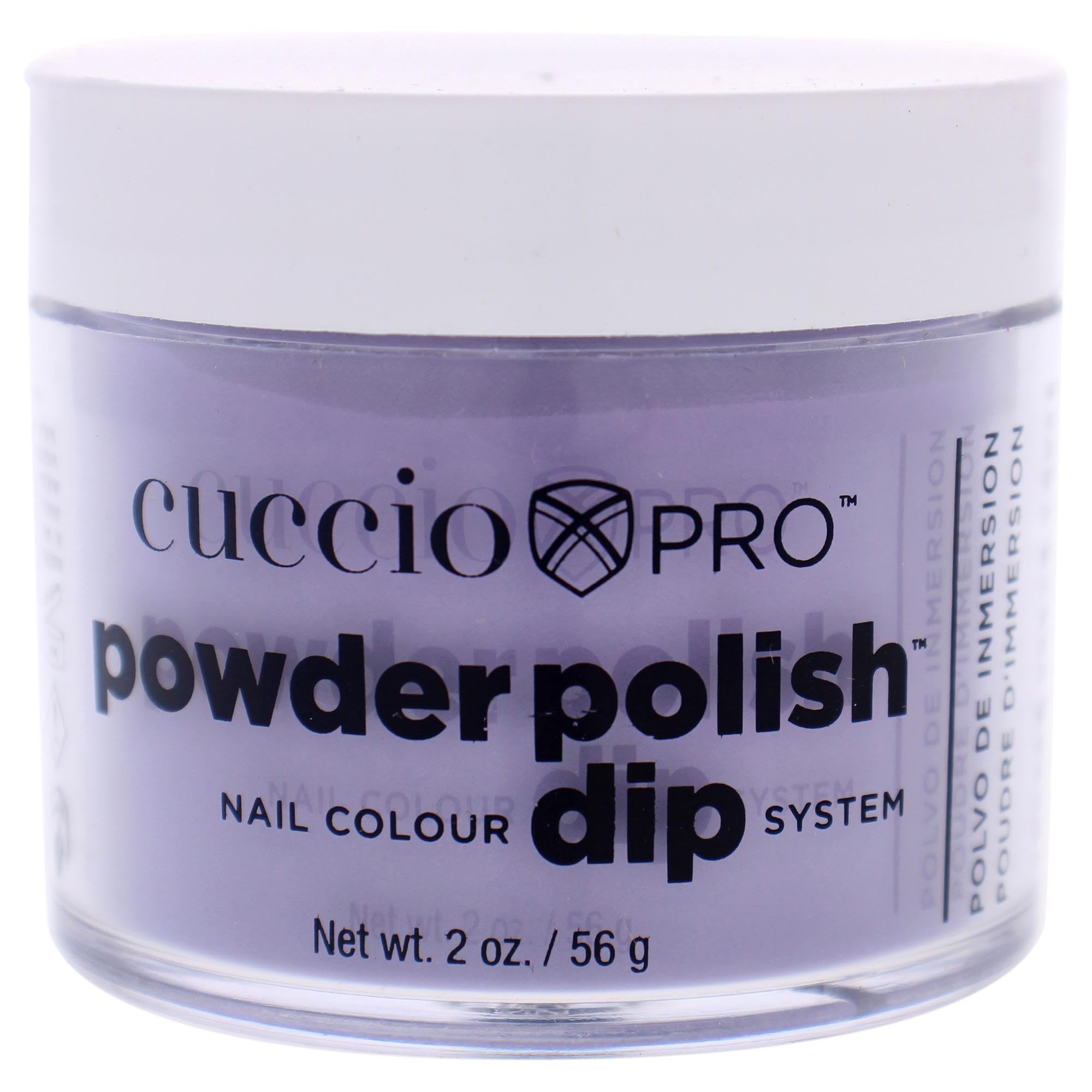 Cuccio - Pro Powder Polish Nail Colour Dip System - Muted Grape Purple - for Women - Nail Powder - 2 oz — image 1
