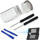 Compatible with Nintendo DS Lite (NDSL),Replacement Hinge Shaft with Screwdrivers &amp; Pry Tools,Repair Loose/Broken Screen Hinge,Replacement Parts (Console Not Included)