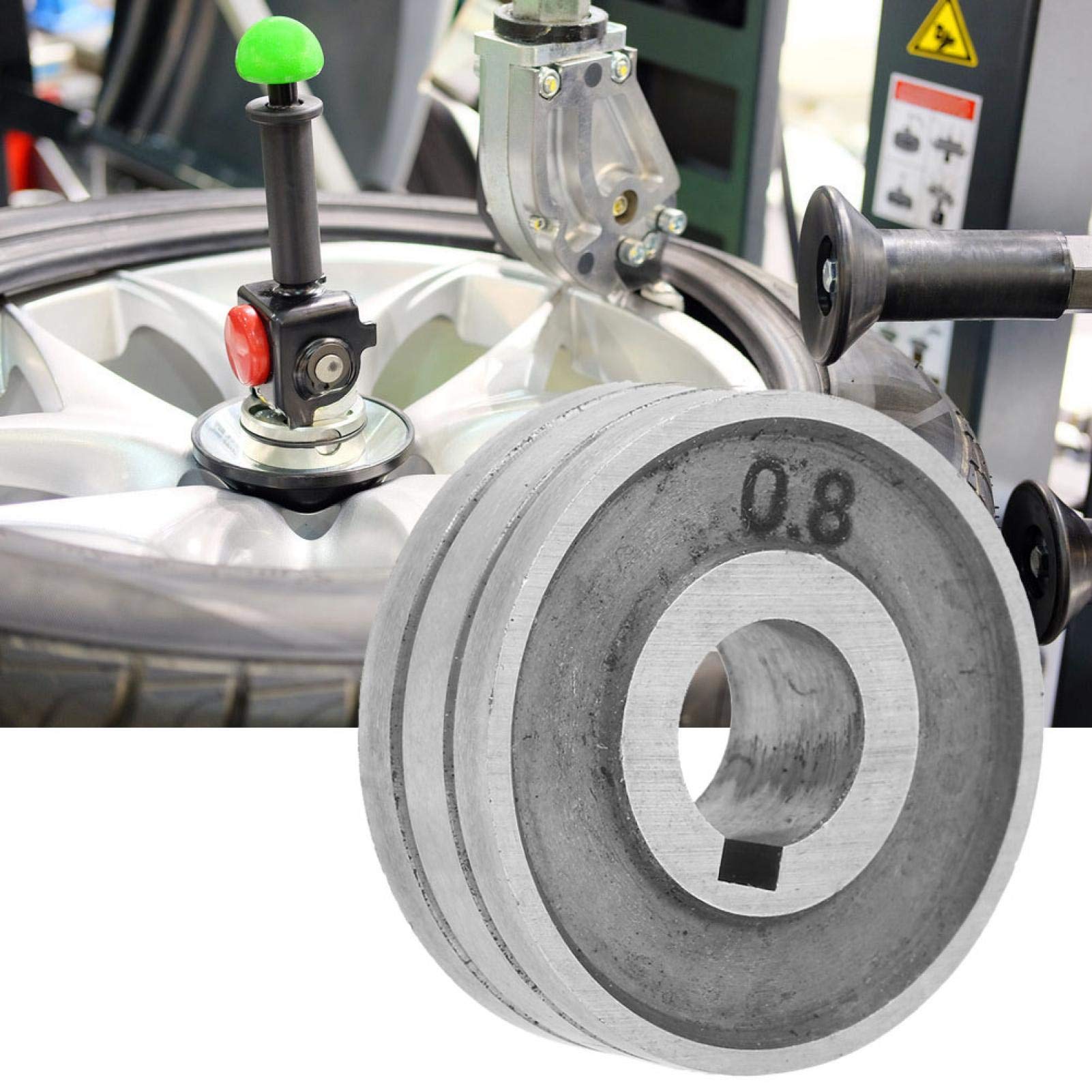 Welding Machine Wire Feeding Roll SSJ-29A 30 * 10 * 10mm Wire Feeder Roller Wire Feeding Guide Wheel 0.8-1.0/1.2/1.4/1.6mm for MIG Welder Welding Machine(0.8-1.0mm)