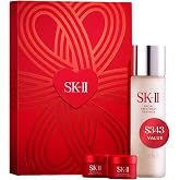 SK-II Timeless Beauty Skin Care Set - Limited-Edition Anti-Aging Skincare Kit with Full-Size Facial Treatment Essence (7.7 oz) + 2 Mini Advanced Creams (0.5 oz) - Japanese Skin Care Travel &amp; Gift Set