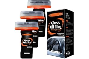3PCS Hand-Held Glass Emulsion Car Cleaner – 3.5oz Windscreen Oil Film & Fingerprint Remover for Car Windows Mirrors Glass Sur