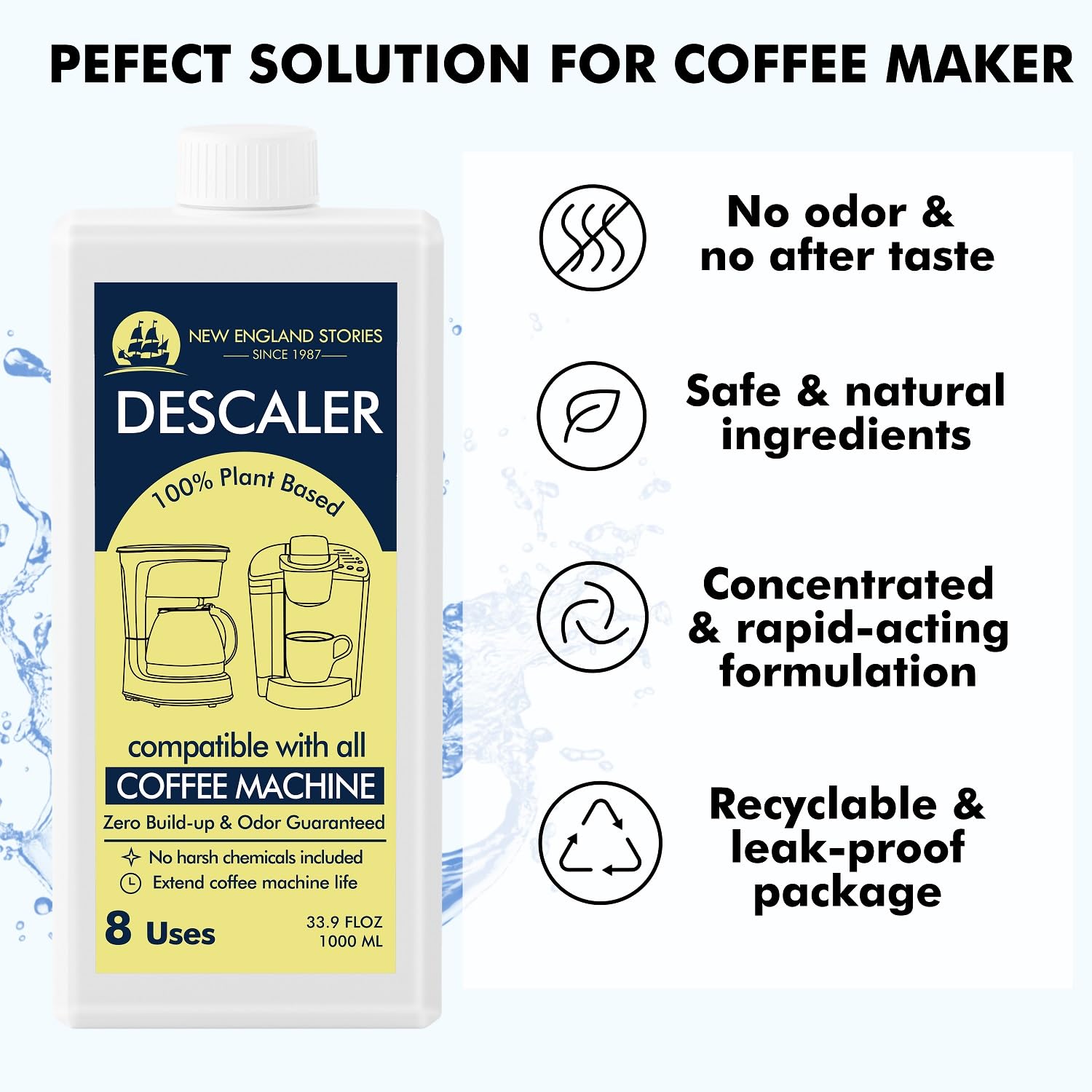 Mua 8 Uses Descaling Solution Compatible with Keurig, Nespresso